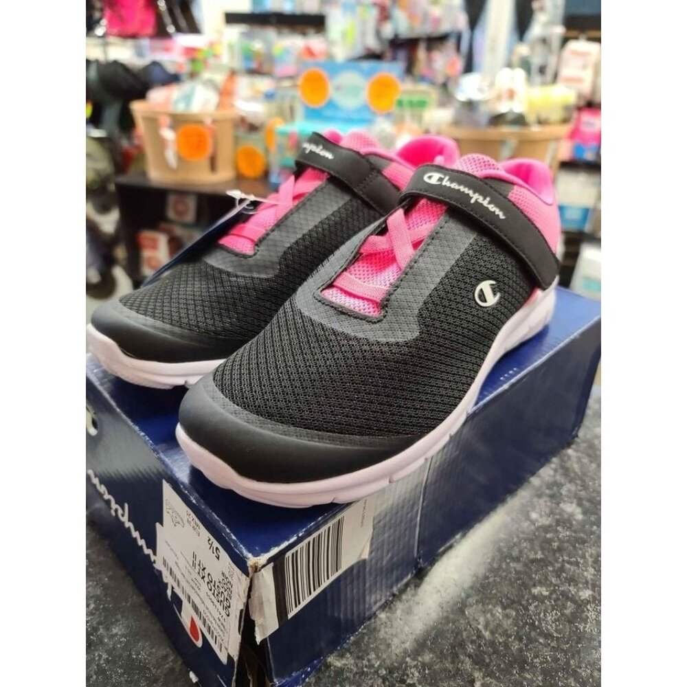 Champion Girls Gusto XT II Strap Sneakers Size 6.5